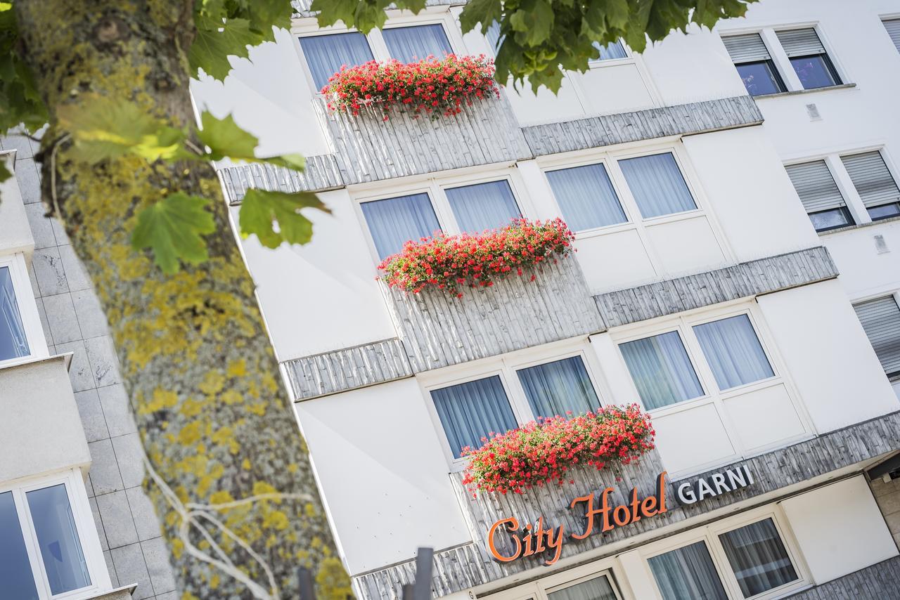 City-Hotel Garni ノイ・ウルム エクステリア 写真